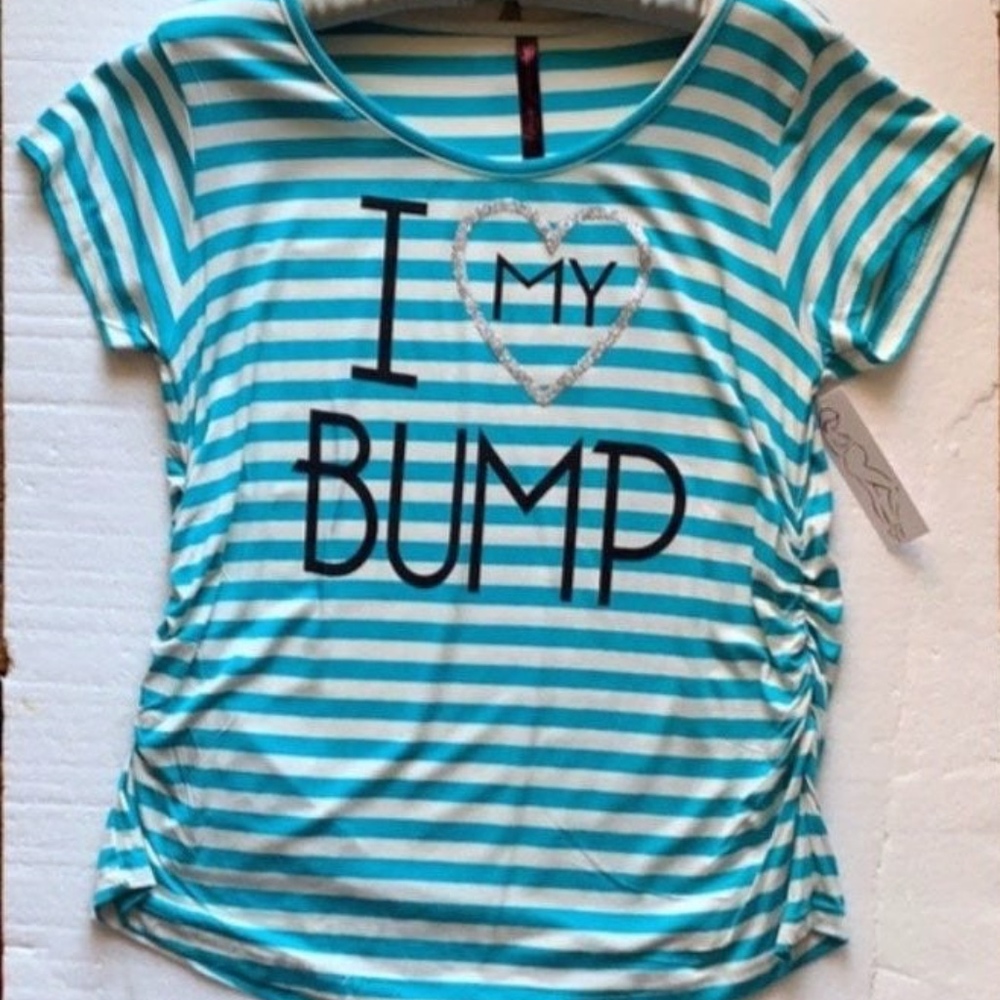 Maternity Top “I Love My Bump” M L XL